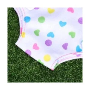 Tomaibaby Ropa de muñeca 2 pañales de muñeca ropa_3