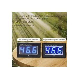 Voltímetro LED para carrito de golf de 48 V medidor de_4