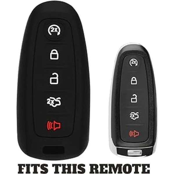 KeyGuardz Carcasa de goma suave para Ford Lincoln_3