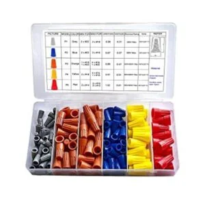 MuHize Juego de 158 piezas de conectores de alambre_1