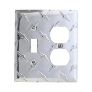 Amerelle Placa de diamante de palanca individualplaca de_1