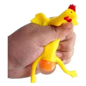 YOYOSTORE Llavero de 3.5 in para exprimir gallinas y huevos_2