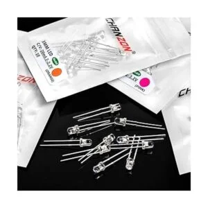 3mmleddiode 3mmled Diodo transparente redondo de LED de_5