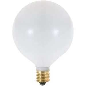 Satco S3753 120 V candelabro Base 25watt G16.5 Bombilla_1