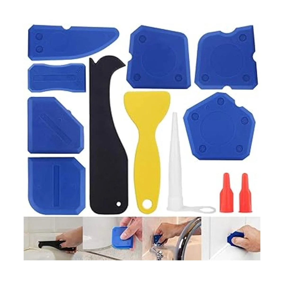 Herramienta de calafateo 12 piezas de sellador de