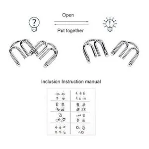 Puzzles de alambre de metal puzzles de alambre de metal_6