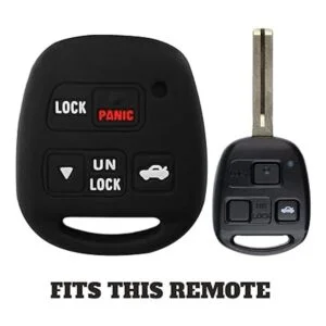 KeyGuardz Carcasa de goma para llave de coche Lexus_3