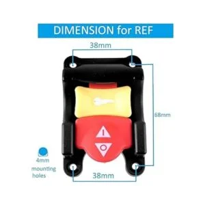 Interruptor de sierra de mesa compatible con Ryobi y