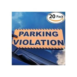 Witty Yeti Lote de 20 billetes de aparcamiento falsos de_4