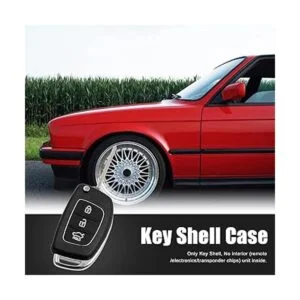 uxcell Carcasa plegable de 3 botones sin cortar con mando_2