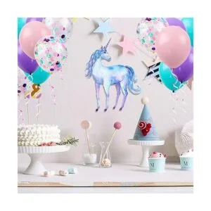 RUBFAC 60 globos de sirena de unicornio con globos de_5