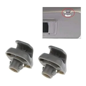 Poweka Sunvisor Clip Gancho de repuesto compatible con_2