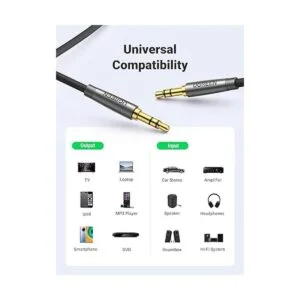 UGREEN Cable de audio de 0.138 in cable auxiliar trenzado_6