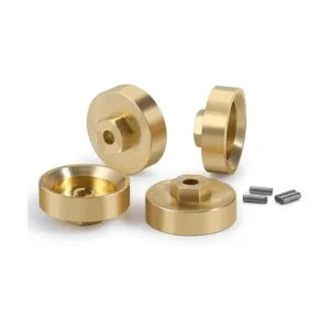 RCLions 4 unids Heavy Duty latón rueda hexagonal adaptador