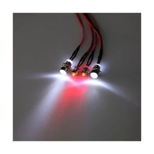 LAFEINA RC Kit de luz LED para coche camión RC 4 LED Kit_3