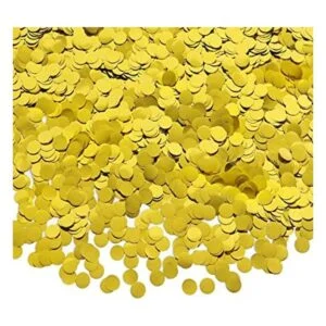 Círculos de confeti de mesa de papel puntos redondos de_1