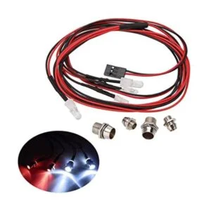 LAFEINA RC Kit de luz LED para coche camión RC 4 LED Kit_1