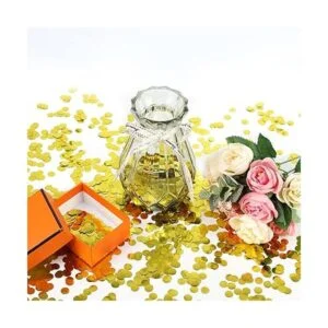 Círculos de confeti de mesa de papel puntos redondos de_2