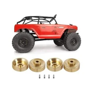 RCLions 4 unids Heavy Duty latón rueda hexagonal adaptador