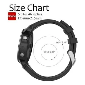 QGHXO Correa de repuesto para Garmin Fenix 5S Fenix 6S_5