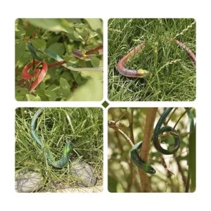LRCXL 4 piezas de serpientes de goma realistas serpiente_6