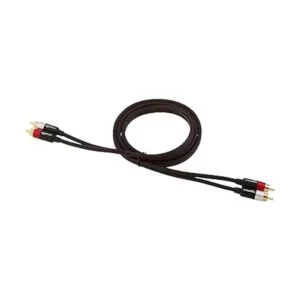 Cable de subwoofer estéreo de audio RCA de 2 machos a 2_4