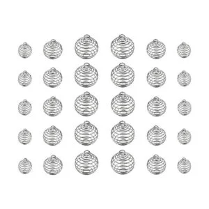 JIALEEY Colgantes de jaulas de cuentas en espiral 30_3