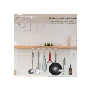 CGBE Ganchos adhesivos para pared ganchos resistentes_3