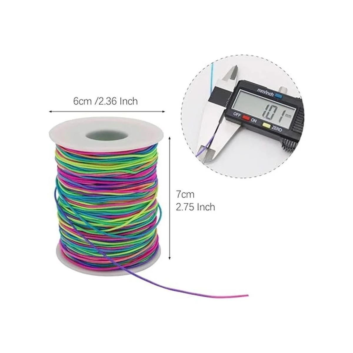 Tenn Well Cuerda elástica de 0.039 in 328 pies cuerda