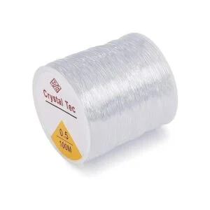 OBSEDE Cordón elástico de 0.020 in para hacer joyas_1