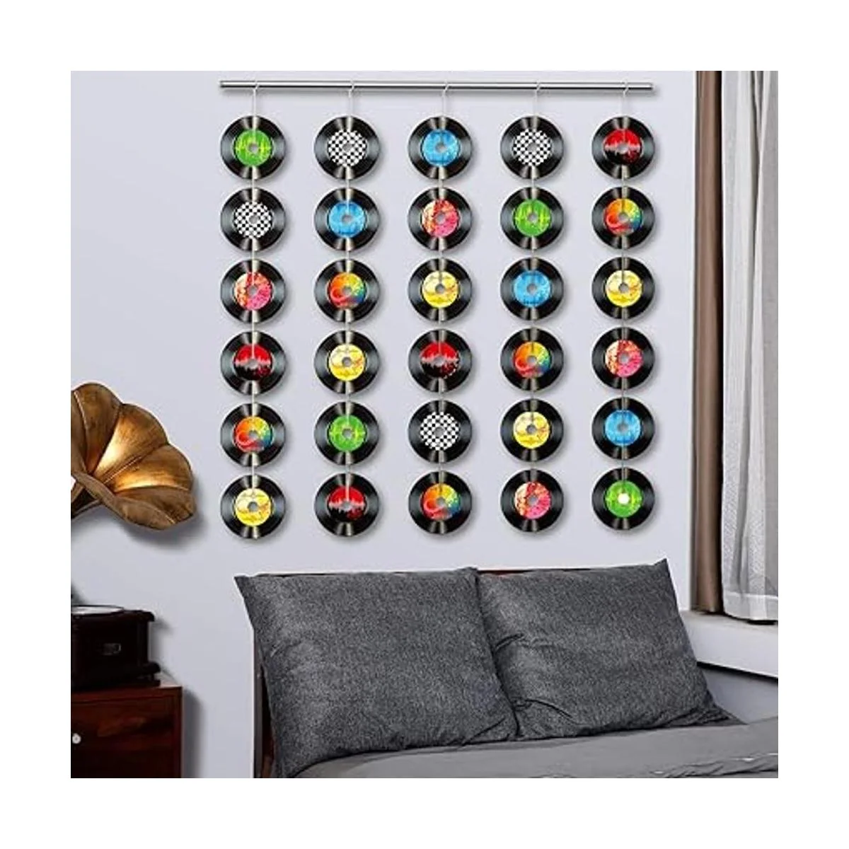 3 paquetes de decoraciones de fiesta de música de rock and_5