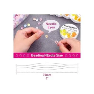 Cordón elástico para hacer joyas Paxcoo 6 rollos de