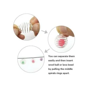 JIALEEY Colgantes de jaulas de cuentas en espiral 30_4