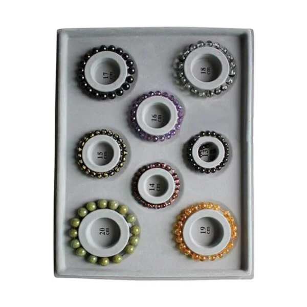 Tablero de diseño de pulsera tablero de cuentas flocadas