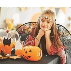 Honbay 200 cuentas de cráneo de acrílico de color mezclado