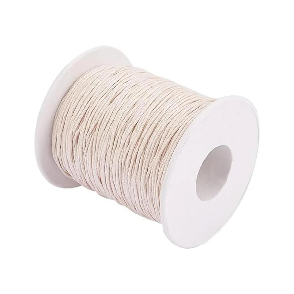 PH PandaHall Cordón de algodón encerado de 0.039 in hilo