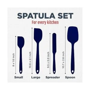 Culinary Couture Juego de espátulas de silicona pequeñas_2