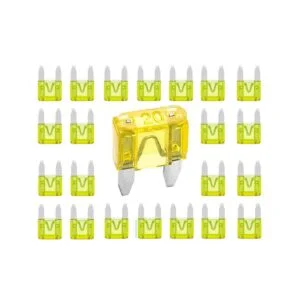 Kodobo Paquete de 100 fusibles automáticos de 20 amperios_1