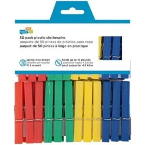 HoneyCanDo DRY01410 Pinzas de plástico para ropa paquete_3