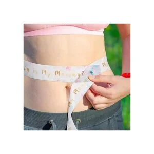 2 rollos de cinta métrica de abdomen para baby shower_4