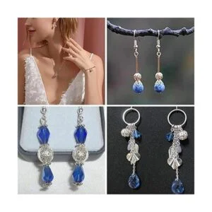 TOAOB 100 cuentas de bolas huecas de filigrana de 0.315 in