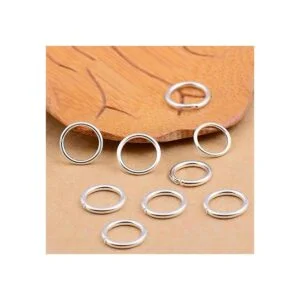 500 anillos de salto abiertos de 0.394 in conectores