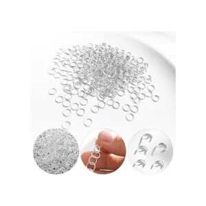 500 anillos de salto abiertos de 0.394 in conectores