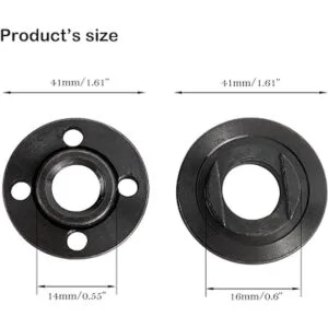 WerkWeit Juego de tuercas de brida de llave angular 1