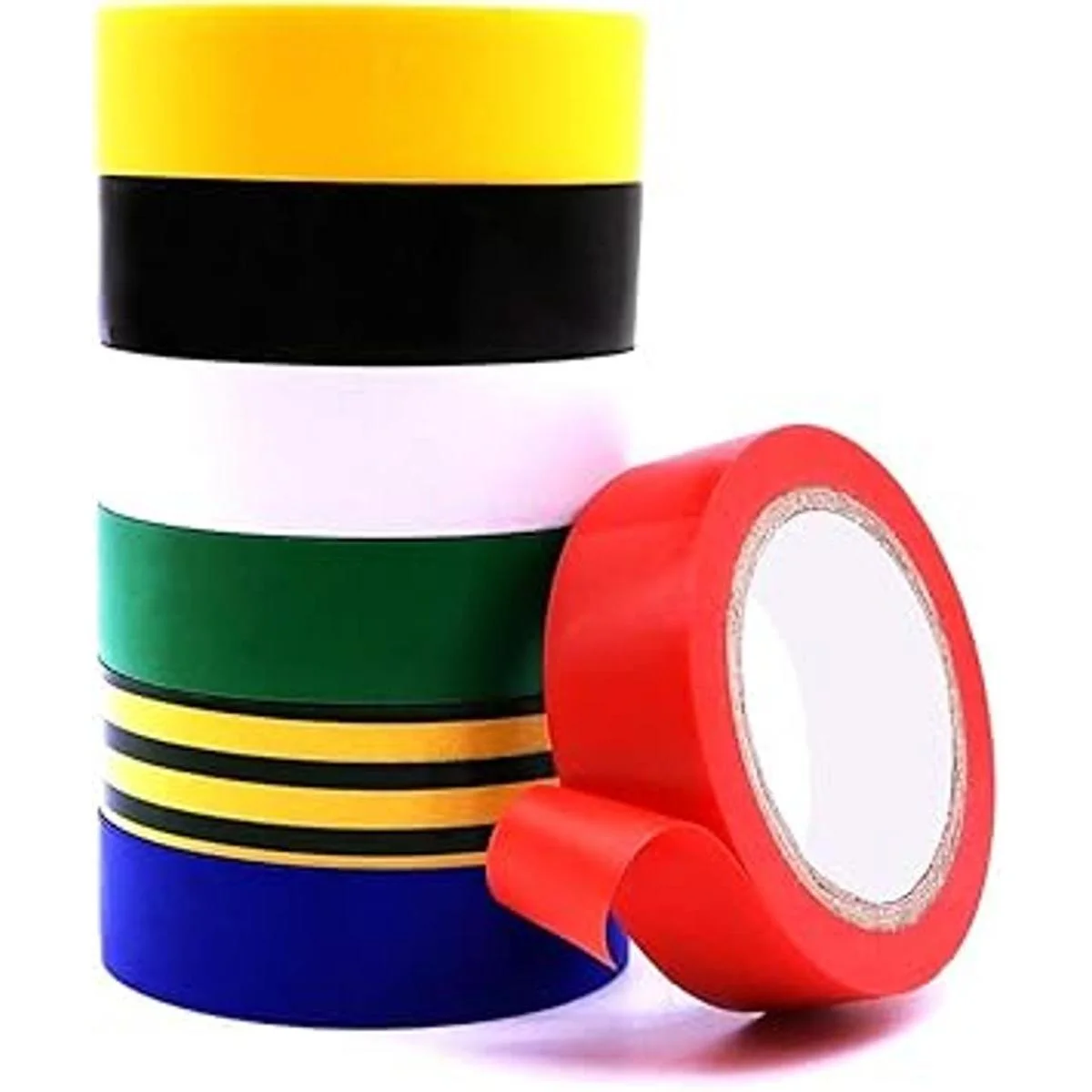 Maveek 7 rollos de cintas aislantes cinta adhesiva de
