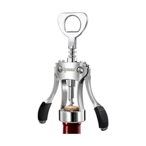 Ipow Abridor sacacorchos de alas de acero inoxidable para_1