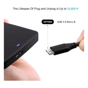 Cable USB C a Micro 3.0 de 1 pie conector de metal_4