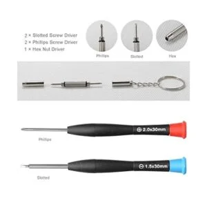 bayite Kit de reparación de anteojos con tornillos._4