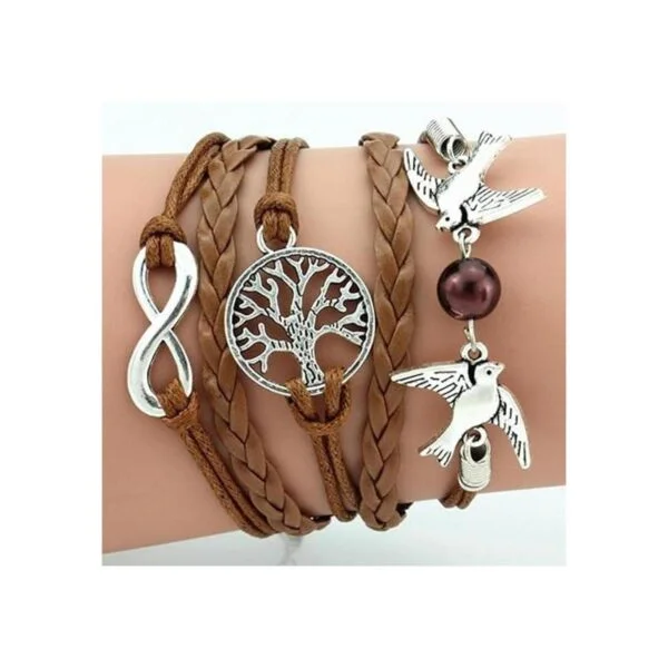 alimitopia 50pcs aleación árbol de vida de amuletos de la