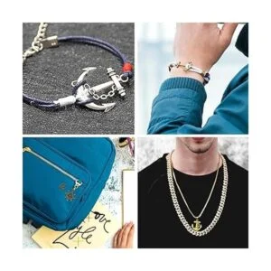 JIALEEY Dijes de ancla náutica para timón brújula de